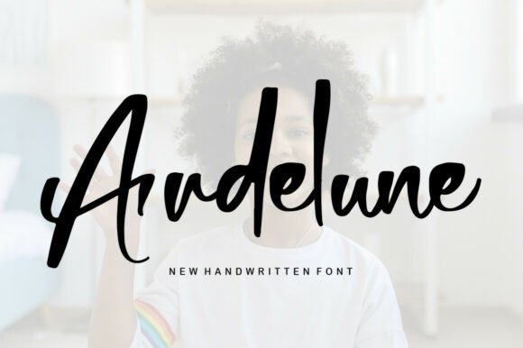 Ardelune: A Script Font for Elegant Digital Design