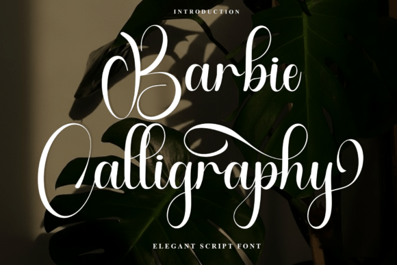 Barbie Calligraphy