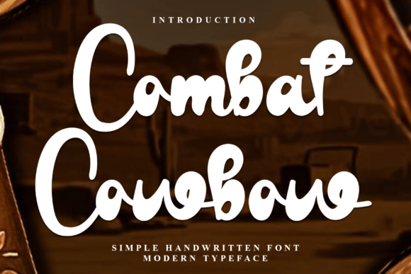 Combat Cowbow: The Font That Brings Warmth to Your Brand