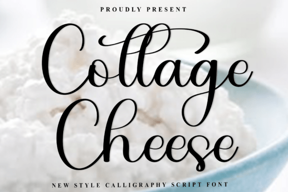 Cottage Cheese: A Festive Font for Seasonal Campaigns