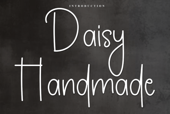 Daisy Handmade: A Script Font for Memorable Branding