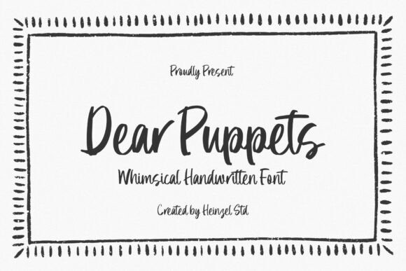 Dear Puppets: A Font That Brings Warmth to Digital Design