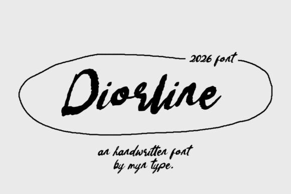 Diorline: A Font That Adds Personality to Your Brand