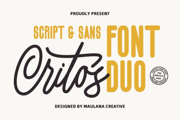 Font That Elevates Your Brand: Critos Duo