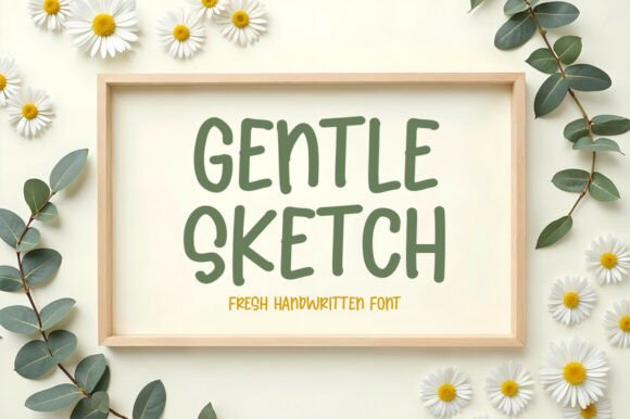 Gentle Sketch: A Script Font for Web Design and Brand Identity