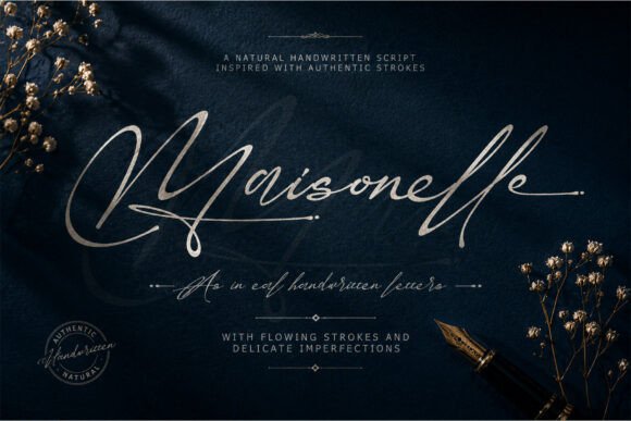 Maisonelle: A Script Font with Soul