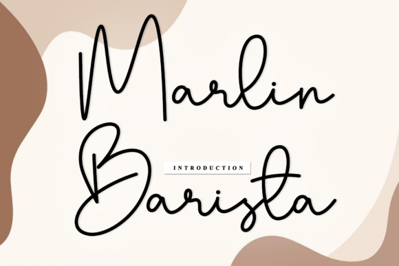 Marlin Barista: A Timeless Script for Branding and Creativity