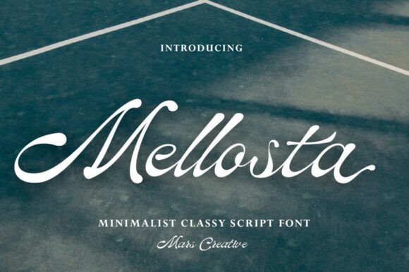 Mellosta: A Script Font for Timeless Web Design