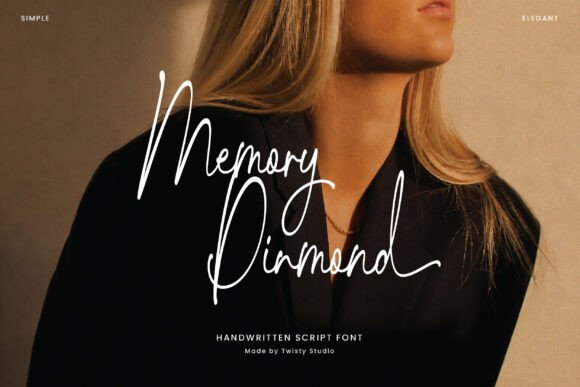 Memory Diamond: A Script Font That Elevates Digital Branding