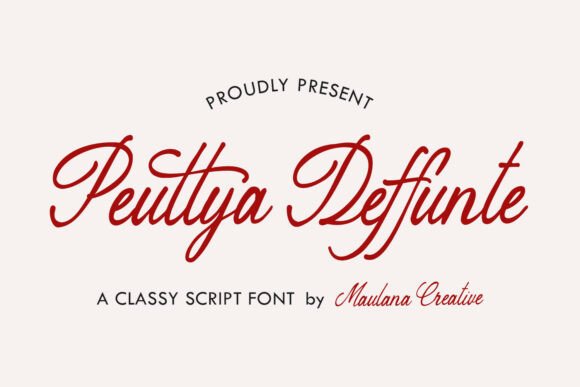 Peuttya Deffunte: The Font That Elevates Your Campaigns