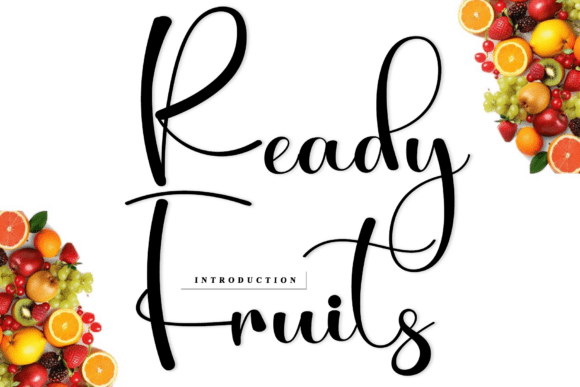 Ready Fruits: The Perfect Font for Small Business Branding