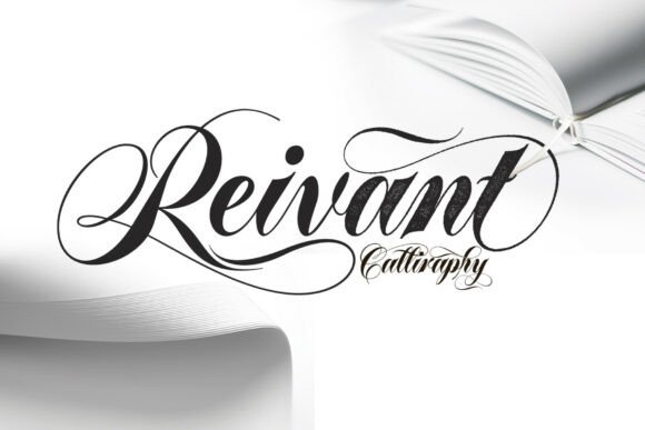 Reivant: A Script Font with Modern Calligraphy Flair