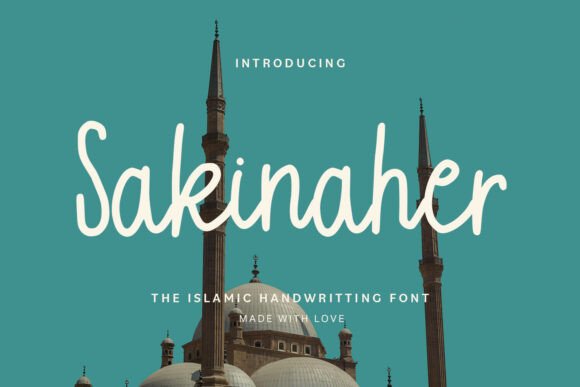 Sakinaher: A Font That Speaks with Grace