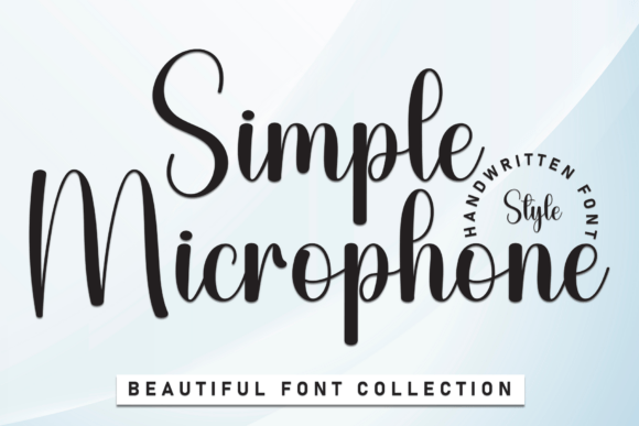 Simple Microphone: A Font That Speaks Volumes for Your Brand