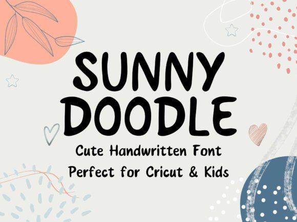 Sunny Doodle: A Playful Script Font for Digital Design
