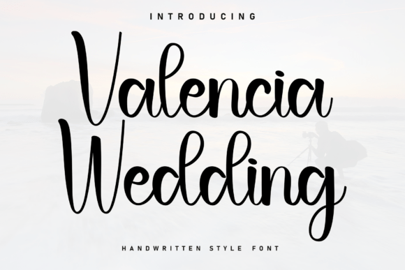 Valencia Wedding: A Script Font for Memorable Branding