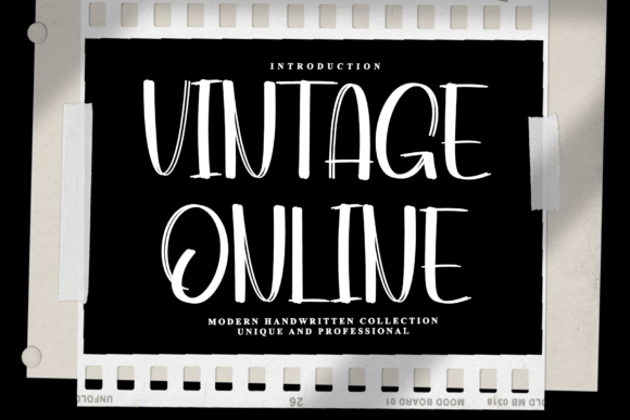 Vintage Online: A Font That Speaks to the Soul of Your Campaign