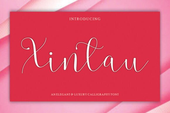 Xintau: A Handwritten Font for Creative Crafters